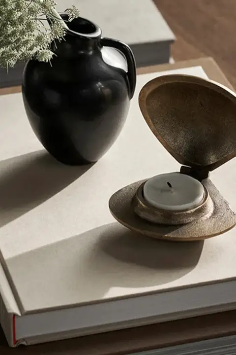キャンドルホルダー キャンドルスヌーファー 真鍮 ヴィンテージ アロマ インテリア クリスマス ギフト 「ferm living」