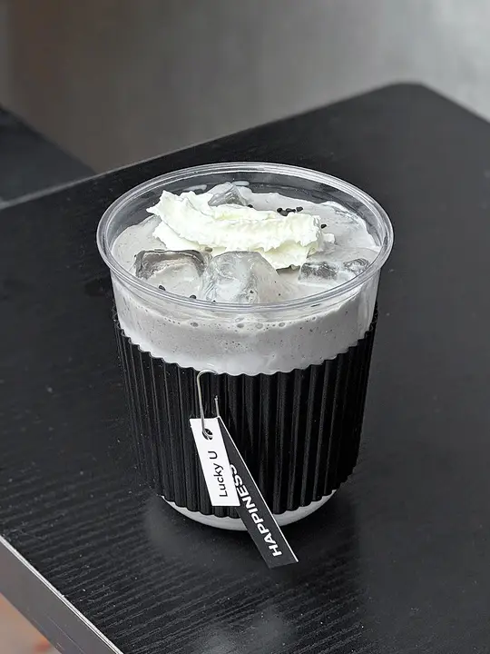 透明カップ用保護カバー【滑り止め・耐熱性・使い捨て】