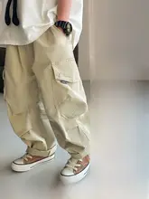 男の子用 夏用 軽量カジュアルパンツ【子供用・ワークスタイル・長パンツ】