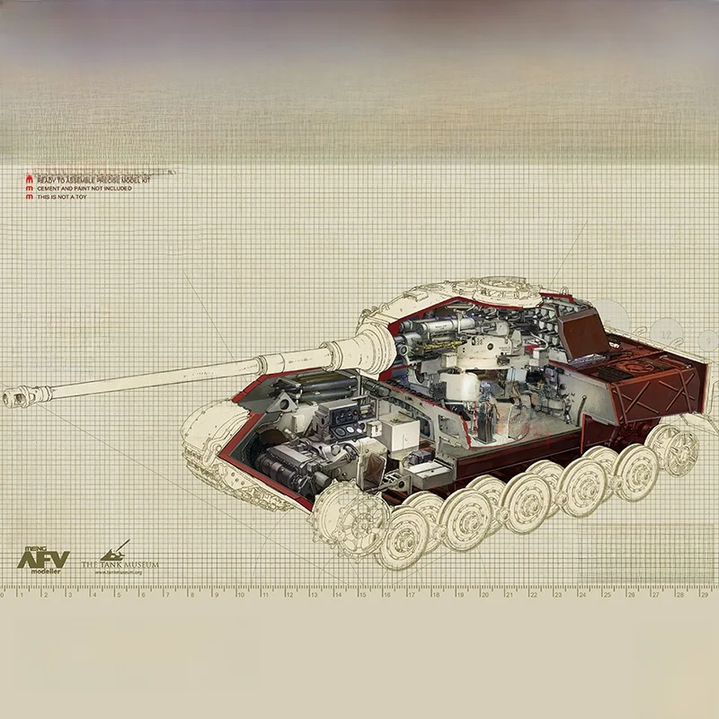 大戦モデル SPS-037 キングタイガー：1:35スケールの内構組み立て戦車の実用性と価格分析