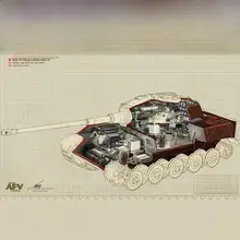 MENG 組み立て戦車 SPS-037 キングタイガー