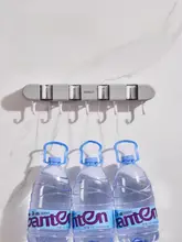 穴あけ不要の多機能モップスタンド【壁掛け収納・バスルーム用・滑り止め機能】