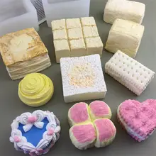 千層四角形パン型【食品グレードのシリコン製・DIY手作り・焼き菓子用】