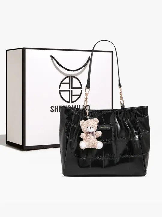 トートバッグ レディース ショルダー 大容量 通勤 オフィスカジュアル きれいめ 上品