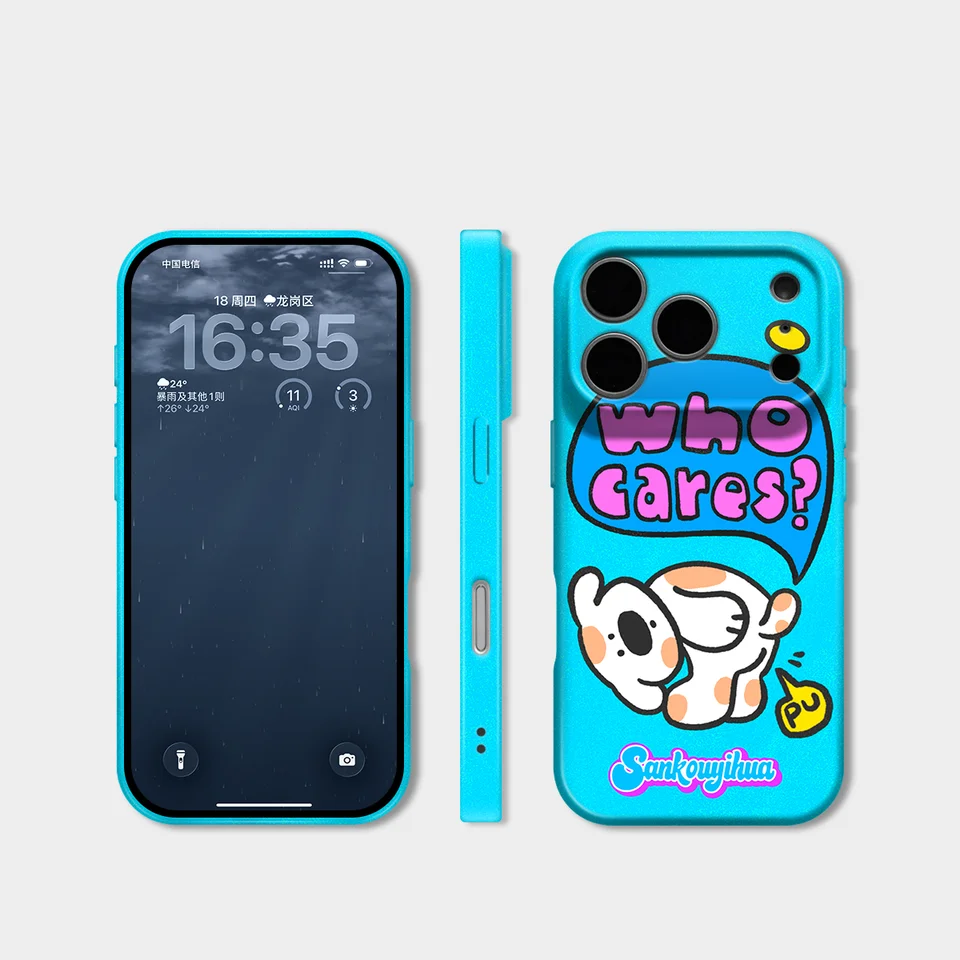 かわいいカートゥーンデザインのiPhoneケース【自由なスタイル・iPhone対応】