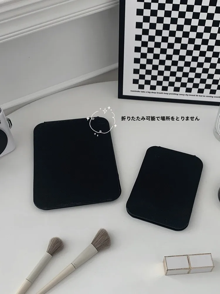 折りたたみ式化粧鏡：学生用デスクトップ設置のコンパクトデザインと持ち運び可能性