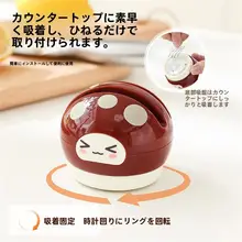 キノコ型の高速包丁研ぎ器【家庭用・ミニサイズ・チタン鋼・包丁とハサミ用】