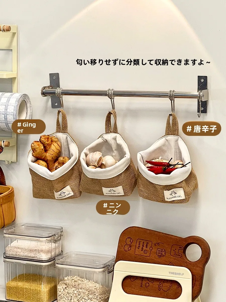 キッチン用収納バスケット：壁掛けタイプのニンニク・生姜収納が実際の使い勝手をどう支えるか