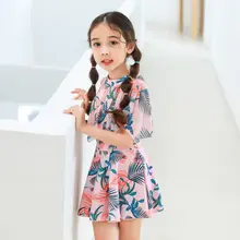 親子水着 新しいファッション 花柄 かわいい 韓国版