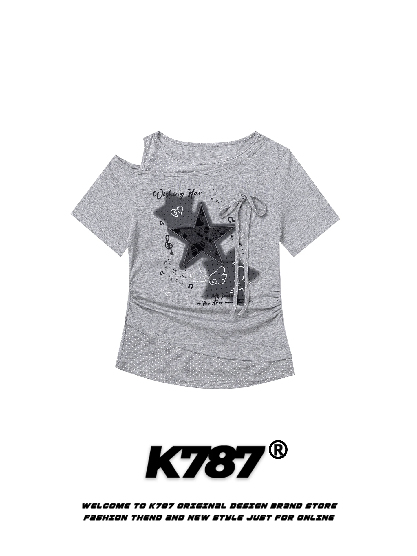 tシャツコーデレディースで失敗しない選び方は？星柄ショートTシャツが解決する日常の悩み