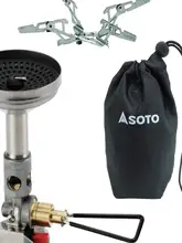 SOTO SOD310 WindMasterアウトドア軽量登山バーナー【防風設計・超軽量】