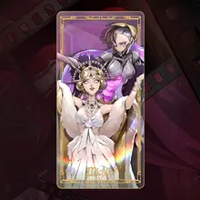 第五人格七周年記念 透過カードケース【囚徒＆紅蝶・ゲーム関連アイテム】（セットアップ対応）