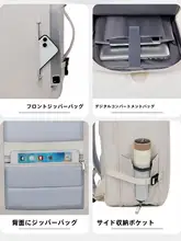 大容量多機能リュックサック【旅行・ビジネス・学生用・パソコン収納】（セットアップ対応）