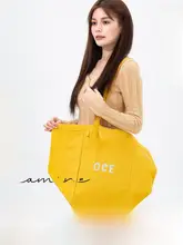 大容量キャンバストートバッグ【秋冬用・軽量・シンプルデザイン・女性用】（セットアップ対応）