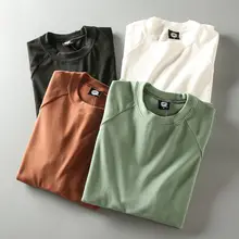 裏表はデロン素材の高伸縮性ラウンドネック長袖Tシャツ【保温・快適性・メンズ】