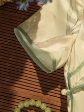 新中式デザインの旗袍【花柄・日常使いに最適・優雅な雰囲気】