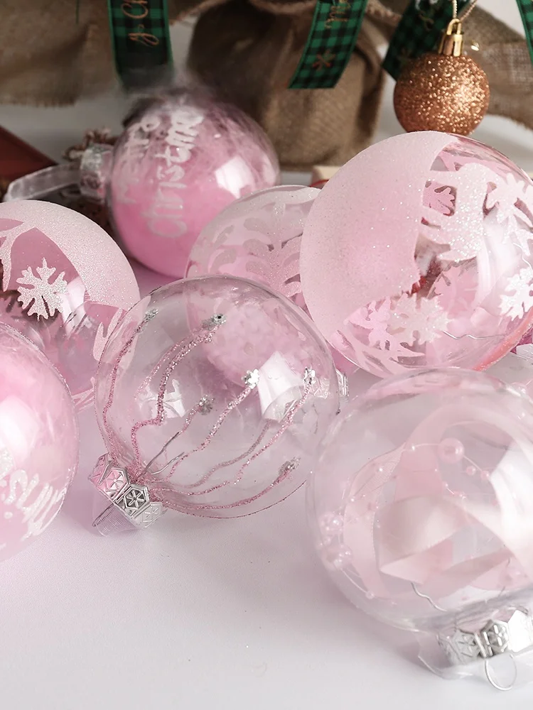7.5cm カラフル透明クリスマスボール 装飾用 DIY手作り材料 おすすめの使い方と比較
