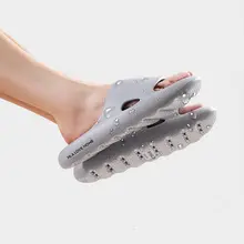 夏用 男性向けバススリッパ【厚底・EVA素材・漏水デザイン・快適】