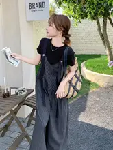 サロペット トップス 2点セット レディース 半袖 ストライプ柄 着痩せ デザイン性 きれいめ カジュアル 夏