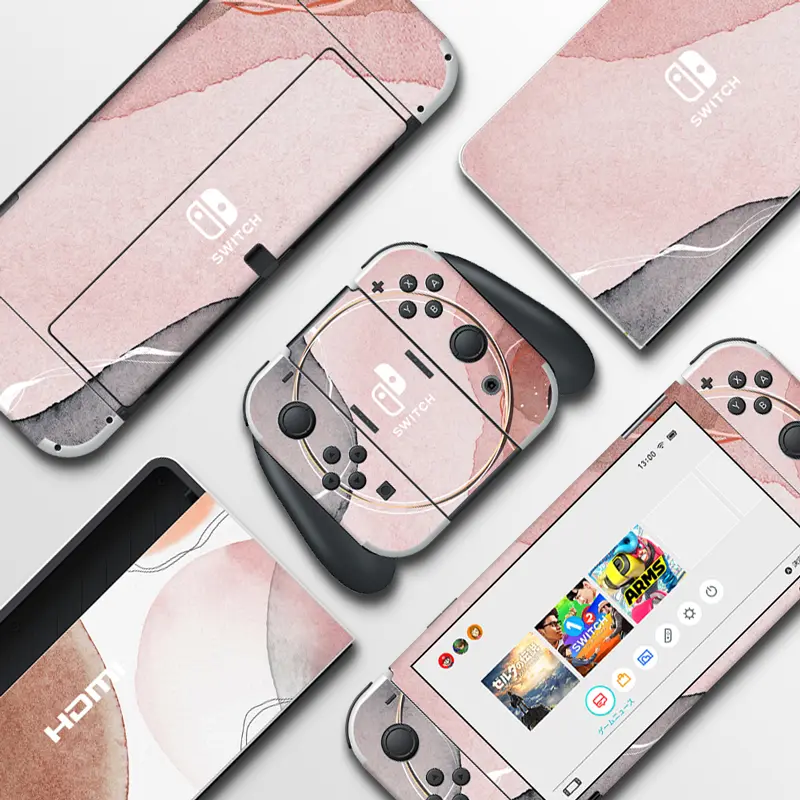 今だけ! 最大75％OFF!|OLEDステッカー Switch 用者保護ステッカー ネコ