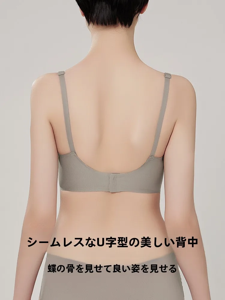 ノンワイヤーブラ Up Cosy RXYS02416：薄手でソフトサポートの夏用デザイン