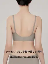 ノンワイヤーの女の子用ブラジャー【薄手・夏用・ソフトサポート・美しい背面デザイン】