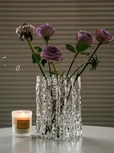 花瓶 装飾用 透 明ガラス モダンスタイル