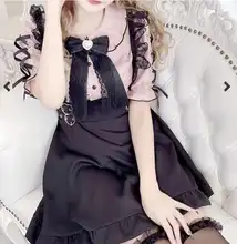 ハンドメイドレースリボン【ハート型・パール付き・甘美なデザイン】