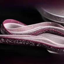 1cm 光沢感 ベルベット ヘアアクセサリー