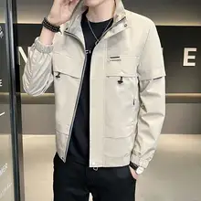 秋冬用 メンズジャケット【スリムフィット・シンプルデザイン・カジュアル】