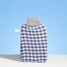 MINISO 極上の柔らかさのボディスクラブグローブ【粗砂・背中用・女性向け】