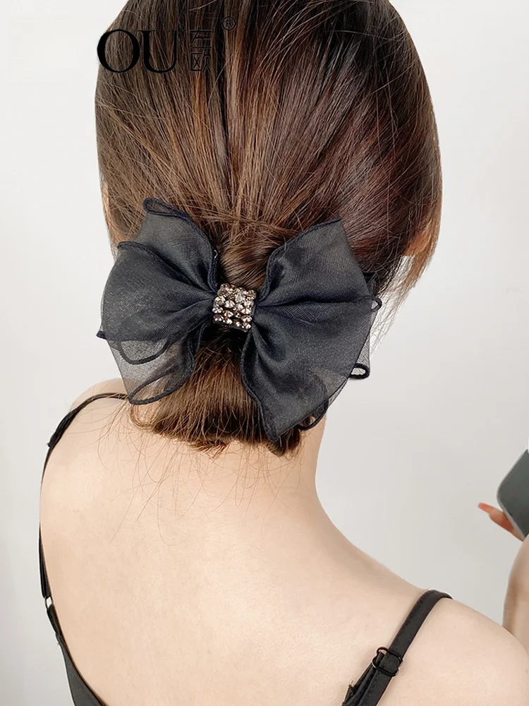 お宮参り ヘアバンド おすすめ：オーガンジーリボン付きヘアバンドの実用性と使い方