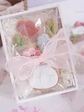 アイシングクッキー型 椿 葉 花瓶 おしゃれ 爽やか DIY 母の日 ギフト