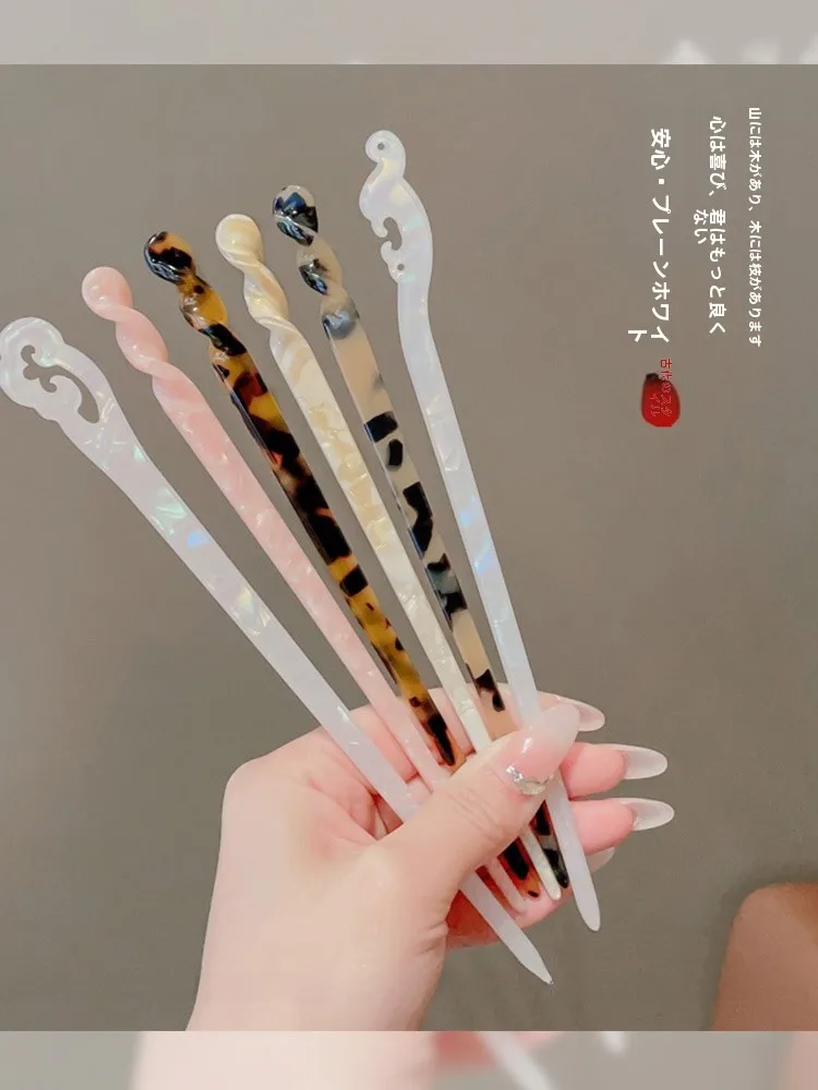 新中式ヘアピン：古風デザインと高級感を融合したチャイナドレス用アクセサリー