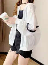 夏用薄手 UVカットカーディガン【大きいサイズ・ビッグシルエット・通気性・クール素材】