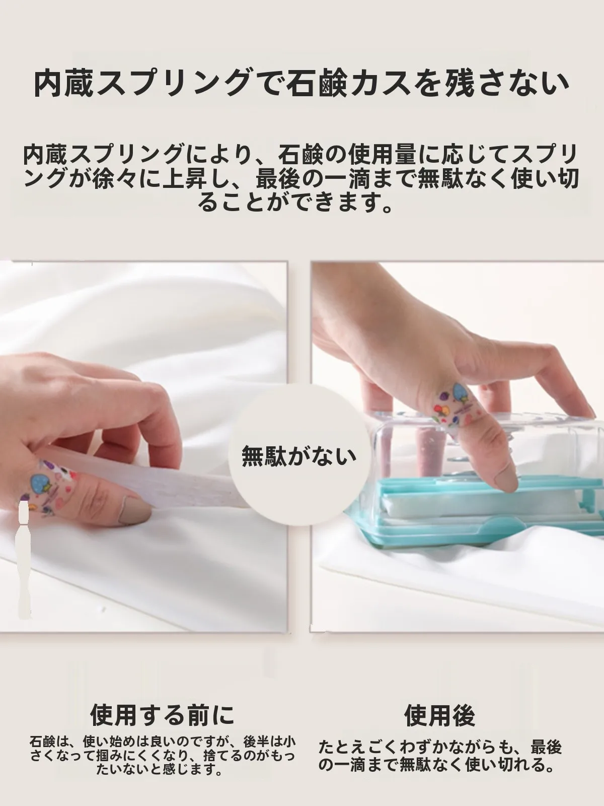 創造的な多機能ソープディスペンサー：家庭用収納ラックと水切り機能の実用性解析