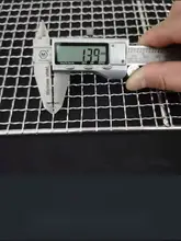 304ステンレス製 長方形グリルネット【バーベキュー・オーブン用】
