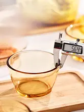 耐熱ガラスボウル 家庭用 個人用 茶色 デザートボウル スープボウル 茹で卵器皿