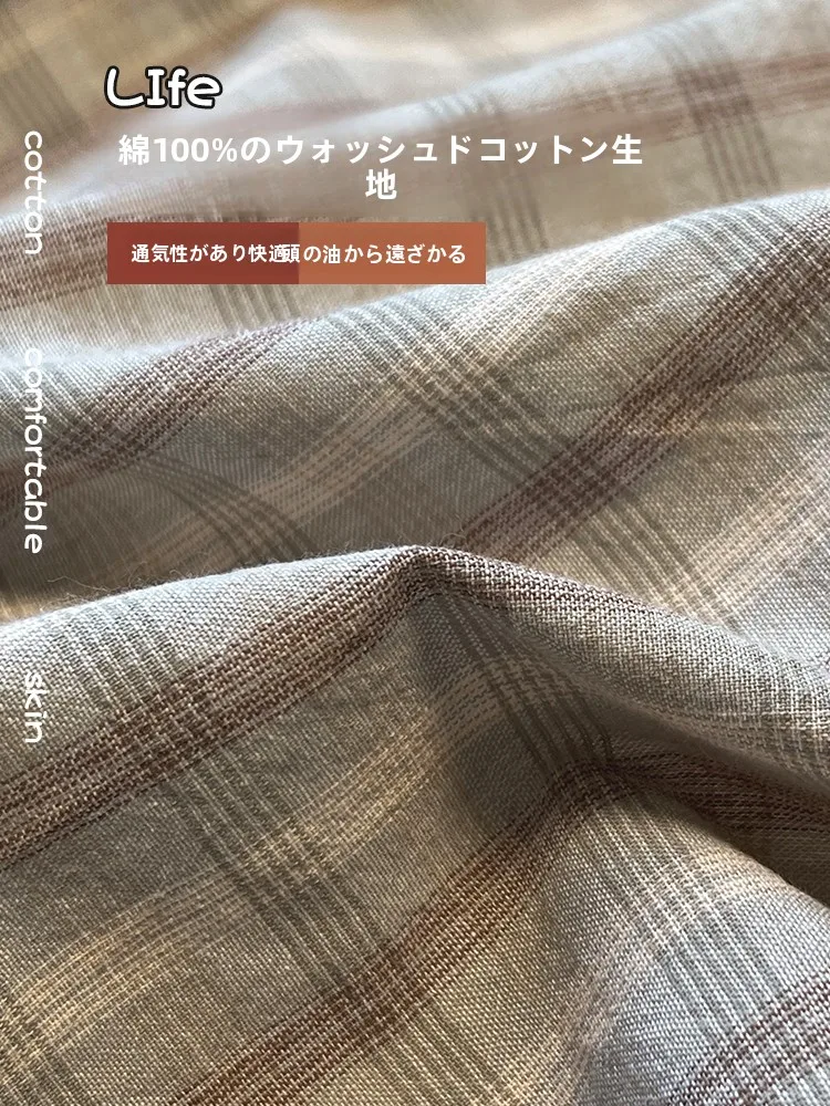 日本式コットン水洗い枕カバー：全棉素材で実用性と耐久性を両立