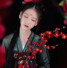 梅花の造花【古風撮影用・手持ち・中式インテリア装飾】