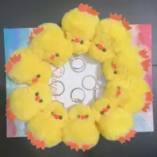 かわいい小さなアヒルのぬいぐるみバッグチャーム【クリエイティブ・春学期シーズン用】