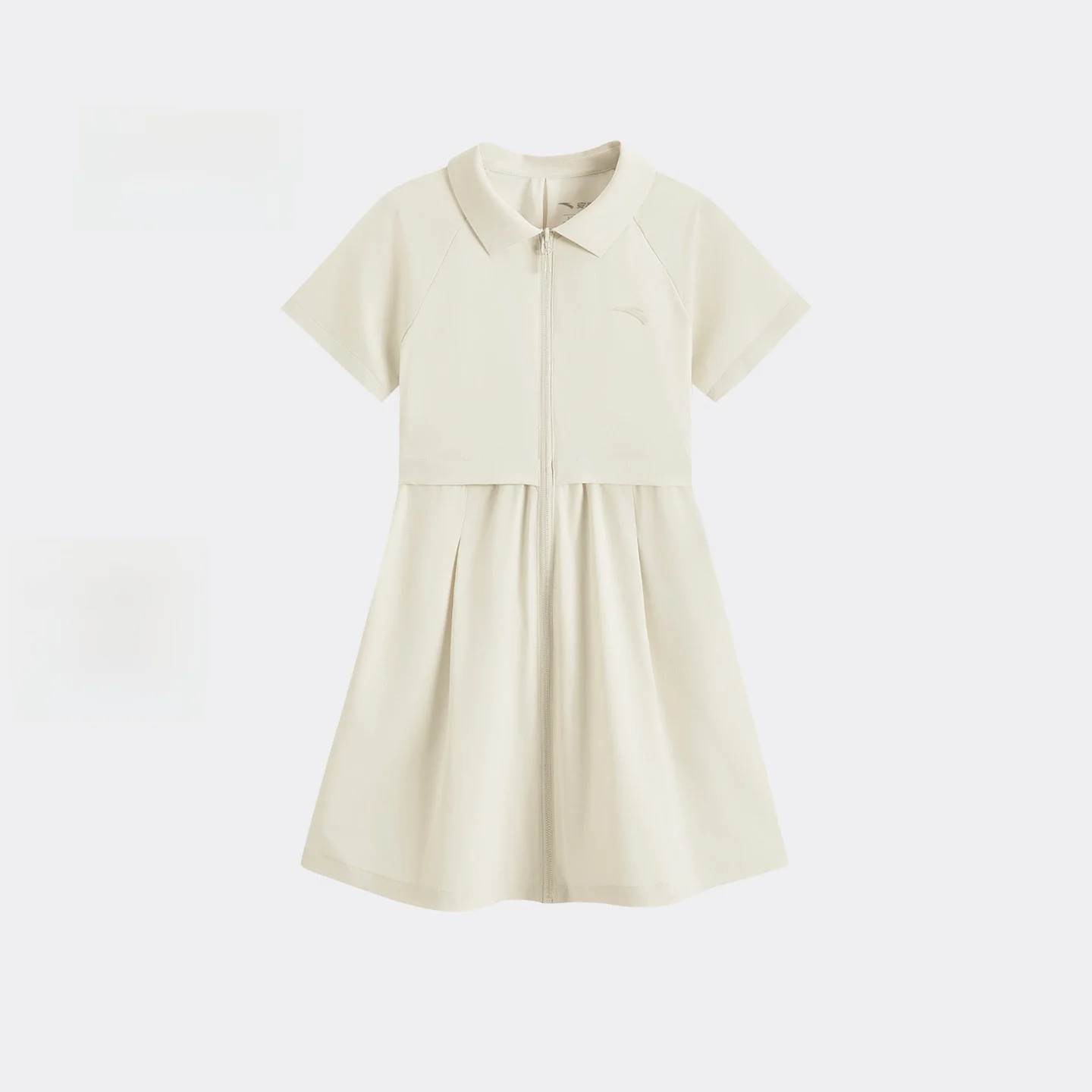 20℃に適した子供の服としての夏季用通気性ドレス：ANTA/安踏のフリル付きセットアップ対応モデル