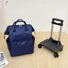 多機能バックパック型キャリーバッグ【超軽量・手提げ・キャスター付き・旅行用】