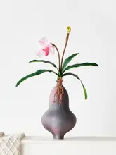 造花 鉢植え オーキッド 卓上 テーブルデコ 室内 インテリア
