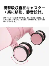 スタイリッシュなキャリーバッグ【大容量・ダイヤルロック付・シンプルデザイン】