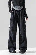 冬季用フリース裏地付き防水加工ワークパンツ【男女兼用・ストレート・フィット・アウトドア・ウエスト調整可能】