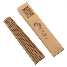 無塗装のハコヤシの箸10膳セット【家庭用・天然木製】
