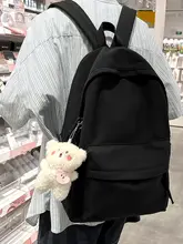 シンプルでスタイリッシュな女子中学生向けリュック【大容量・大学生兼用・デュアルショルダーストラップ】