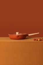 CARROT ノンスティックフライパン【家庭用・煎餅・牛ステーキ・炒め物・卵焼きに最適】