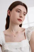 シンプルで上品な猫眼石ネックレス【女性用・ロマンティックデザイン・首元アクセサリー】